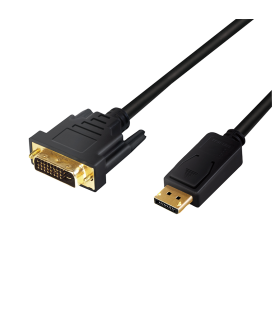 DisplayPort 1.2 --> DVI-D 3.00m LogiLink