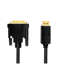 DisplayPort 1.2 --> DVI-D 5.00m LogiLink