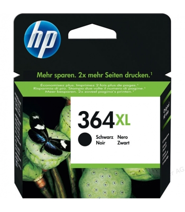 HP No.364XL Zwart 18ml (Origineel)