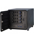 Inter-Tech SC-4100 - 4xHDD/USB3.2/Kubus/mini-ITX
