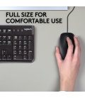 Logitech B110 Silent Optical USB Zwart Retail