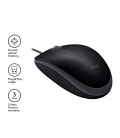Logitech B110 Silent Optical USB Zwart Retail