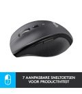 Logitech M705 Laser USB Zwart Retail Wireless