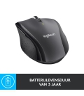 Logitech M705 Laser USB Zwart Retail Wireless