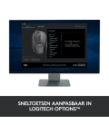Logitech M705 Laser USB Zwart Retail Wireless