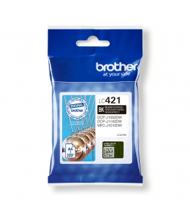 Brother LC-421BK Zwart 200 pagina's (Origineel)