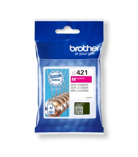 Brother LC-421M Magenta 200 pagina's (Origineel)