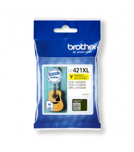 Brother LC-421XLY Geel 500 pagina's (Origineel)