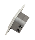 Opbouwdoos 2xRJ45 Cat6 LogiLink Zuiver Wit