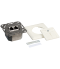 Opbouwdoos 2xRJ45 Cat6 LogiLink Zuiver Wit