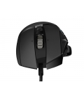 Logitech-G G502 HERO Optical USB Zwart Retail