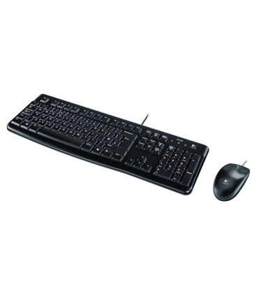 DT Logitech MK120 Zwart bedraad Retail