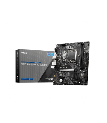 MSI 1700 PRO H610M-G DDR4 - DDR4/M.2/DP/HDMI/VGA/µATX
