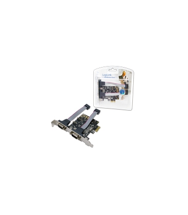 PCIExpress card Serieel (2xe) LogiLink