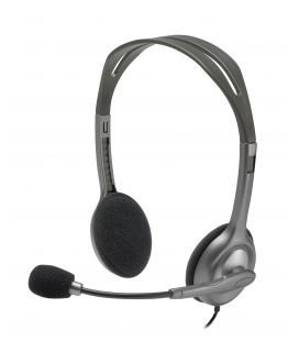 Logitech Stereo Headset H111 grijs
