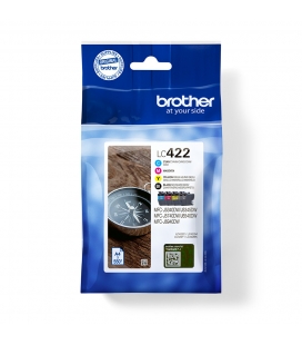 Brother LC-422 Value Pack 4x 550 pagina's (Origineel)