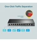 TP-Link 10Port 8x PoE+ 2xNon PoE Desktop