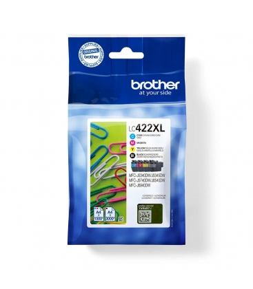 Brother LC-422XL Value Pack 3.000/1.500 pag. (Origineel)