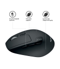 Logitech M720 Triathlon Optical USB Zwart Retail Wirel.