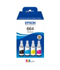 Epson 664 EcoTank Multipack Z/C/M/G 280,0ml (Origineel)