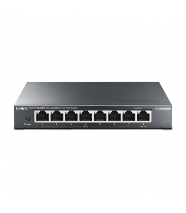 TP-Link 8Port 1Gbps Managed Reverse PoE