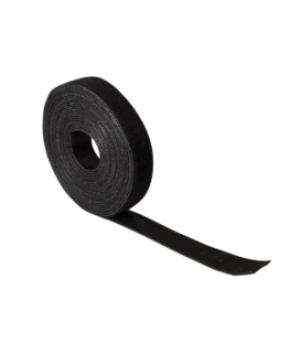 Kabelbinder klittenband 20mm,10m rol zwart LogiLink