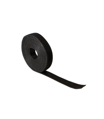 Kabelbinder klittenband 20mm,10m rol zwart LogiLink