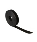 Kabelbinder klittenband 20mm,10m rol zwart LogiLink