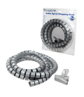 LogiLink WireTube Grijs / 2.5 m / 25mm
