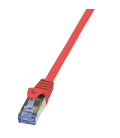RJ45 0.25m Rood Cat6A S/FTP LogiLink