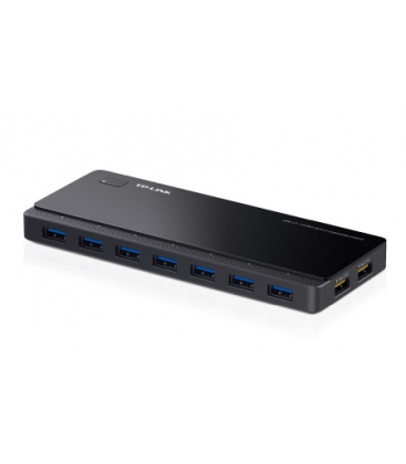 TP-Link 7 Port Hub, USB 3.0 actief zwart 2x power charge