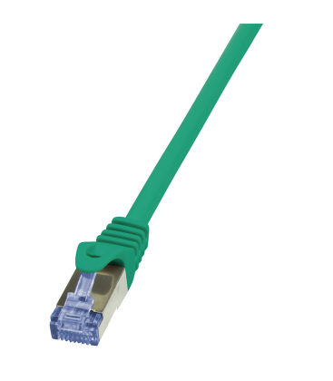 RJ45 1.50m Groen Cat6A S/FTP LogiLink