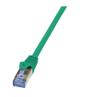 RJ45 1.50m Groen Cat6A S/FTP LogiLink