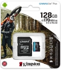 SDXC Card Micro 128GB Kingston UHS-I U3 Canvas Go! Plus
