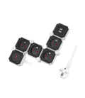 Stekkerdoos 5-voudig / 2x USB-A / 1,5m / Zw-Wi /LogiLink