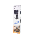 Stekkerdoos 5-voudig / 2x USB-A / 1,5m / Zw-Wi /LogiLink