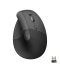 Logitech Lift Vertical Ergonomic Zwart Retail Wireless