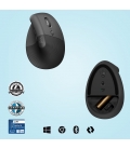Logitech Lift Vertical Ergonomic Zwart Retail Wireless