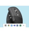 Logitech Lift Vertical Ergonomic Zwart Retail Wireless