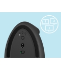 Logitech Lift Vertical Ergonomic Zwart Retail Wireless