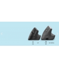 Logitech Lift Vertical Ergonomic Zwart Retail Wireless