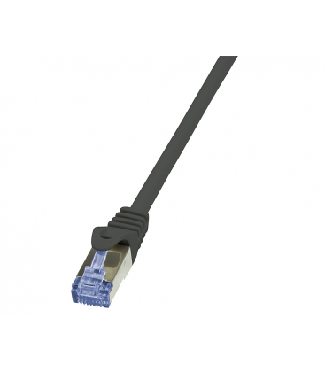 RJ45 0.50m Zwart Cat6A S/FTP LogiLink