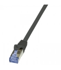RJ45 5.00m Zwart Cat6A S/FTP LogiLink