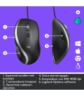 Logitech M500s Optical USB Zwart Retail