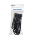 Stekkerdoos 3-voudig 1.5m / Zwart / LogiLink