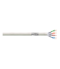 Cat6 Patch 100m. S/FTP Grijs LogiLink AWG27 Cu