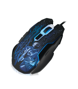Logilink Gaming Optical USB Zw-Bl Retail 2400dpi