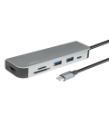 Docking Station Logilink USB-C, 60W, 4K, 6 Port