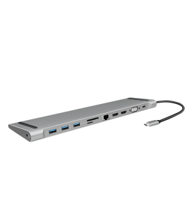 Docking Station Logilink USB-C, 100W, 4K, 11 Port