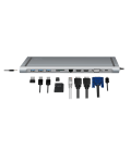 Docking Station Logilink USB-C, 100W, 4K, 11 Port